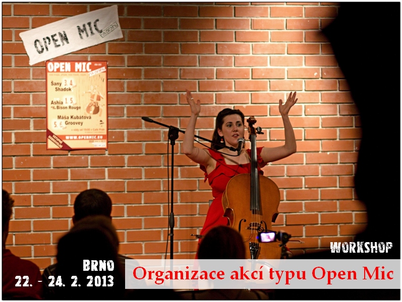 Organizace akcí typu Open Mic | fotoreportáž: Tomáš Svoboda, Jan Řepka
